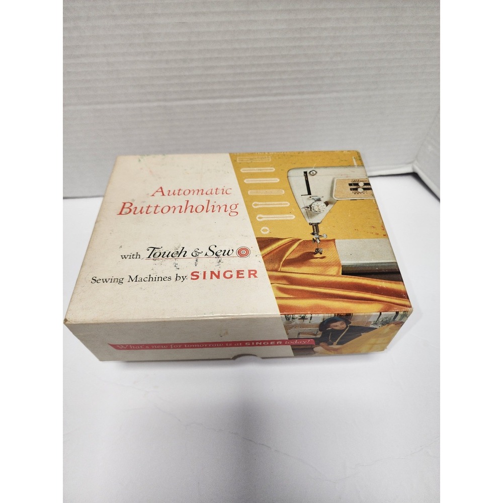 vintage Singer Automatic Buttonholing attachment (Model 161829) for‎ Touch & Sew